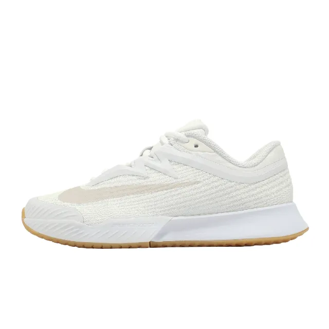 【NIKE 耐吉】硬地網球鞋 匹克球鞋 W Zoom Vapor Pro 3 HC 女鞋 男鞋 白 FZ2158-102