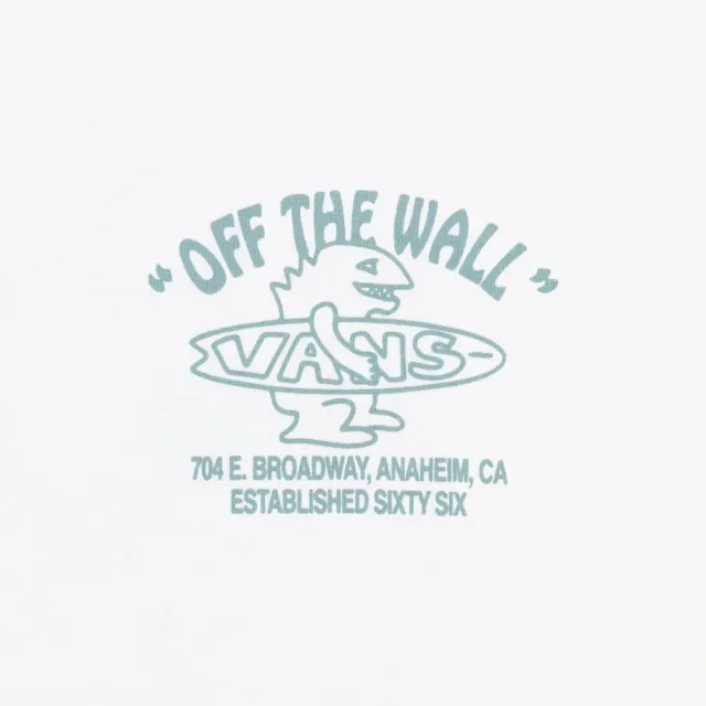 【VANS】官方旗艦 Food Spot 白色短袖T恤
