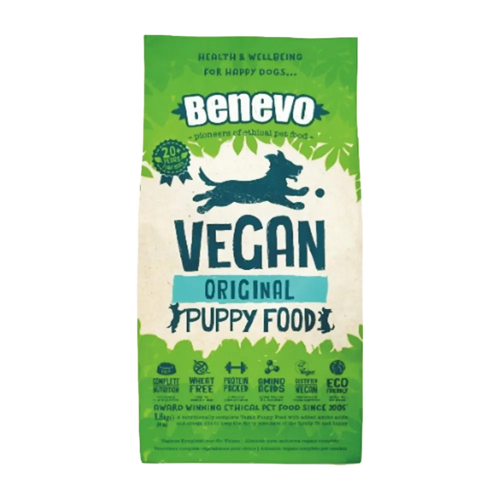 【Benevo 倍樂福】英國素食認證 低敏幼犬飼料 10KG(狗飼料 純素)