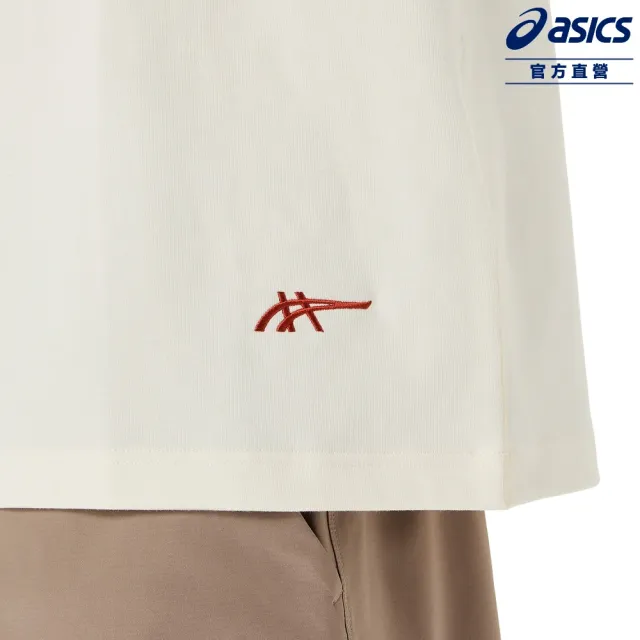 【asics 亞瑟士】短袖上衣 男女中性款 P.LIFE系列 海外版 訓練上衣 2033C004-110