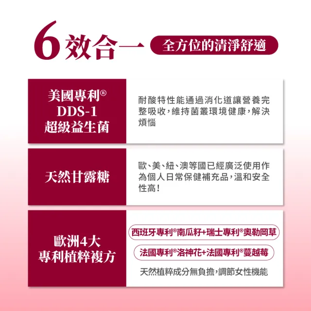 【御熹堂】舒密妃 專利蔓越莓益生菌-3入組(一入30包、甘露糖、私密處益生菌、36毫克前花青素、醫師推薦)