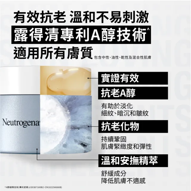 【Neutrogena 露得清】肌緻新生A醇乳霜50g+眼霜15g(柯佳嬿代言/抗老推薦)