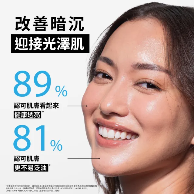 【Neutrogena 露得清】水活保濕菸鹼醯胺精華(30mlx2入組)