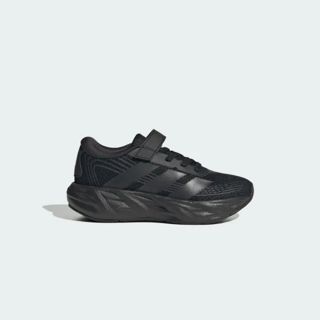 【adidas 愛迪達】運動鞋 童鞋 中童 大童 魔鬼氈 GALAXY 8 EL C 黑 LA3825 (C5639)