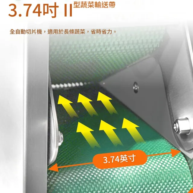 YOKA 優家廚電 商用切菜機 電動蔬菜切段機 韭菜切段機 蔥段切片機 餐飲用切菜機 辣椒切圈機