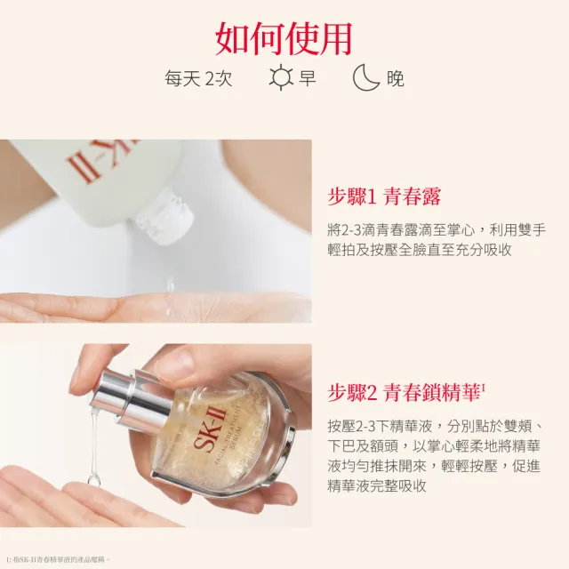 【SK-II】官方直營 PITERA™ 雙精華新客組(青春露75ml+青春精華液10ml/青春鎖精華/青春鎖/抗老/保濕/新品)