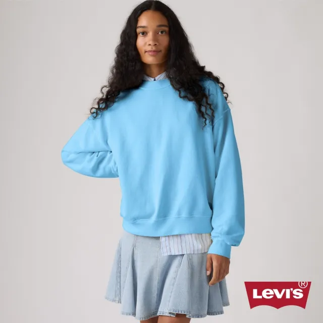 【LEVIS】復古落肩大學Tee 女生上衣 人氣新品 006DW-0008
