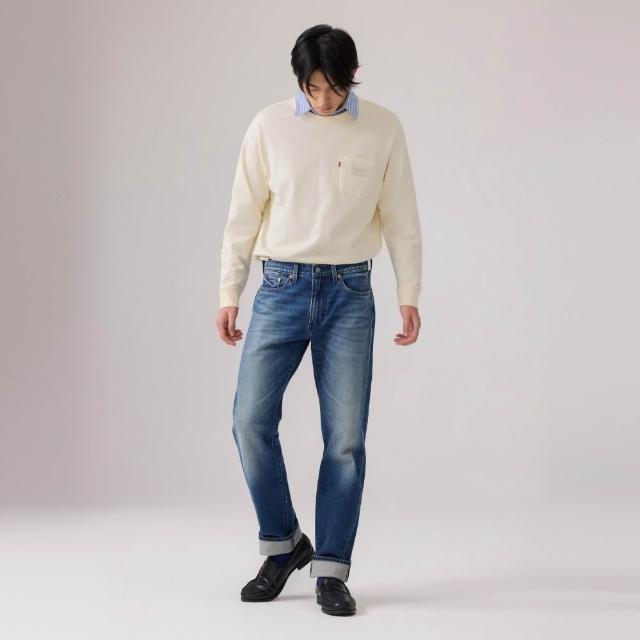【LEVIS】505™ 中腰直筒牛仔褲 / 微彈性 / 赤耳面料 男生牛仔褲 人氣新品 00505-3490