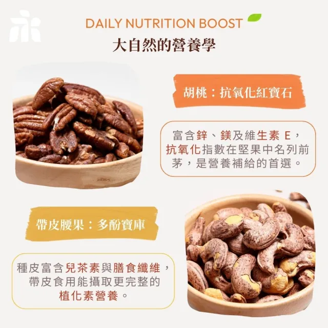 【永禎】頂級堅果&水果醋醇果花漾禮盒(肉桂胡桃/帶皮腰果)