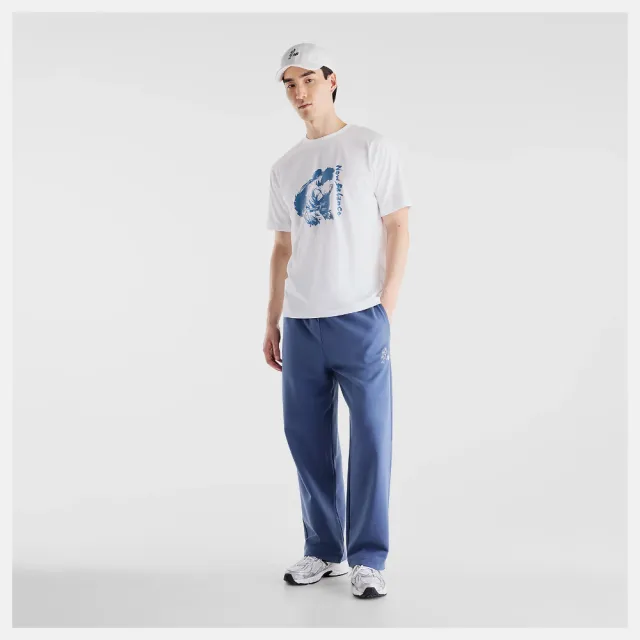 【NEW BALANCE】NB 短袖上衣 男 大谷翔平 美規 白 MT62W3EEWT