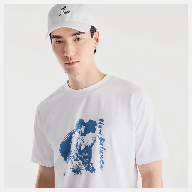 【NEW BALANCE】NB 短袖上衣 男 大谷翔平 美規 白 MT62W3EEWT