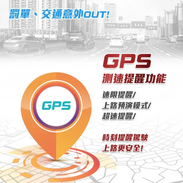 【路易視】HX9 1080P GPS測速警報 單鏡頭 後視鏡行車記錄器