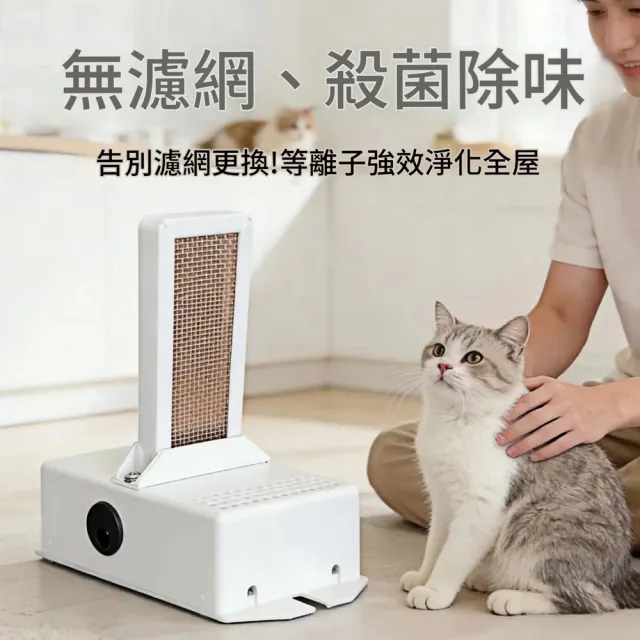 Loha 樂活家 空氣清淨機 高低功率可調節款 除臭機 寵物空氣清淨機 殺菌/除甲醛/去異味/無耗材