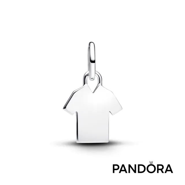 【Pandora 潘多拉】可鐫刻足球衣吊飾