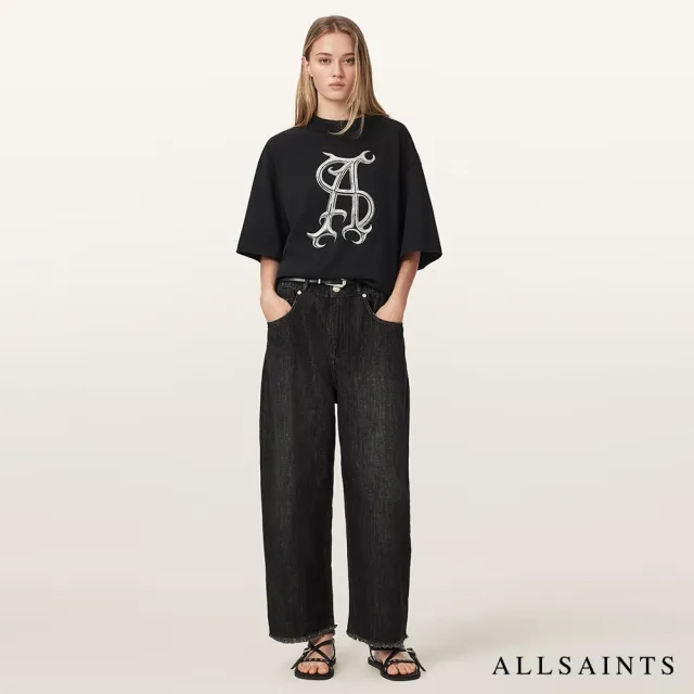 【ALLSAINTS】TAYLOR 純棉高腰繭型牛仔褲 W100ED(寬褲版型)