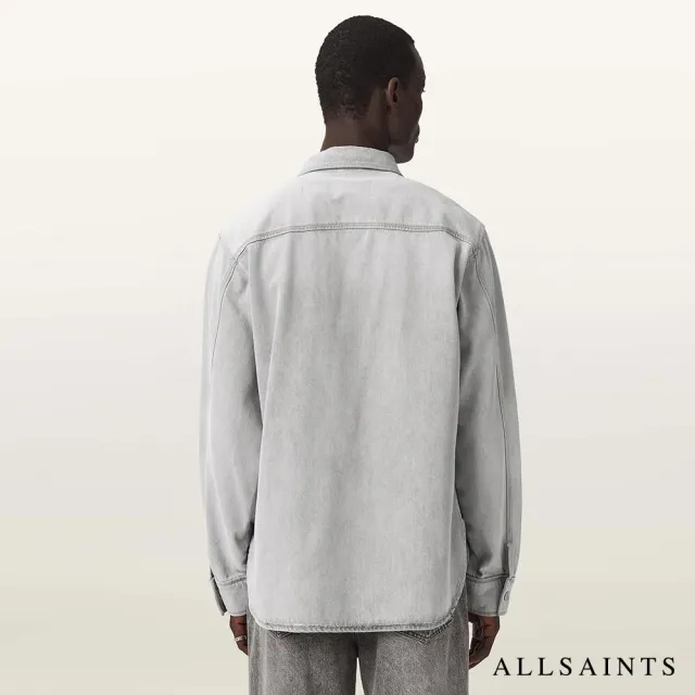 【ALLSAINTS】ALBIN 天絲混紡仿舊丹寧襯衫 M067SF(寬鬆版型)