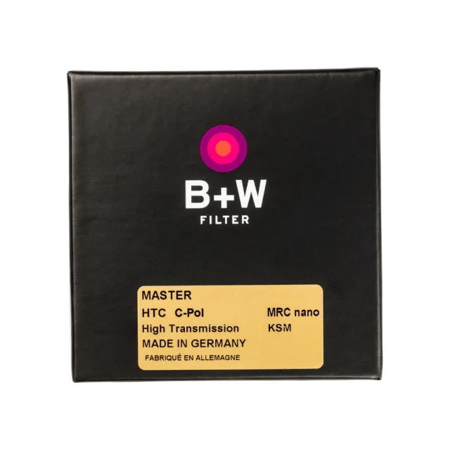 【B+W】MASTER KSM HT CPL MRC Nano 82mm 凱氏超薄奈米鍍膜環形偏光鏡