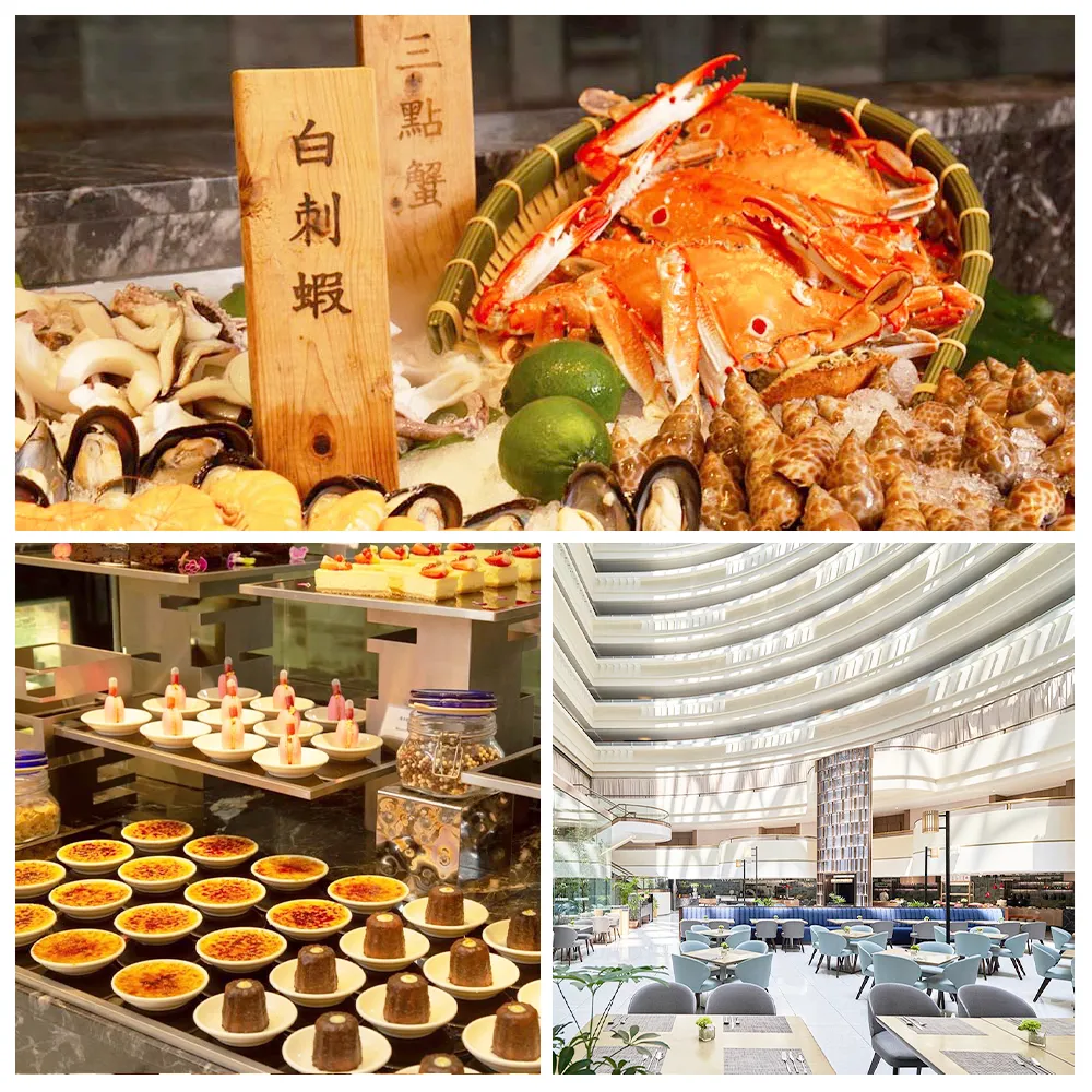 【台北茹曦酒店】8/17限搶!披薩免費外帶!SUNNY BUFFET自助式午或晚餐券(假日+200)