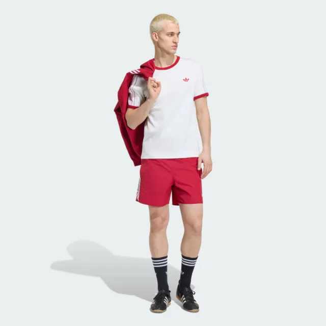 【adidas 愛迪達】3s Tee Str 男 T恤 運動上衣 休閒短袖 經典 白(KS7449)