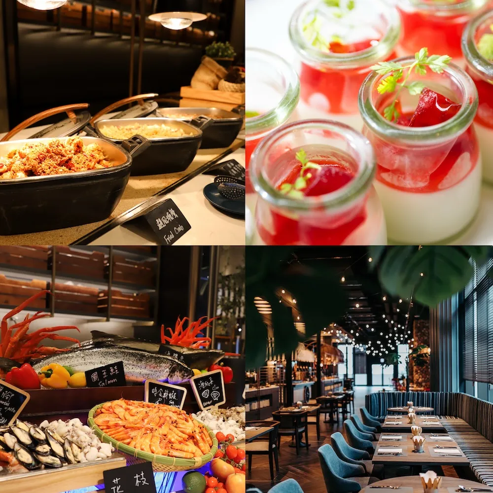 桃園和逸飯店｜Cozzi Market逸·市集★平日午/晚餐吃到飽(假日+200)(歐享券)