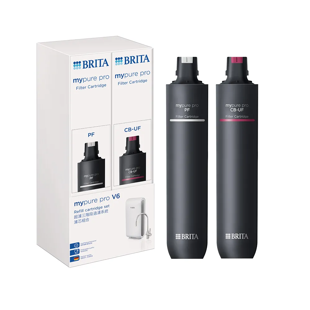 【BRITA】官方直營mypure pro V6 超濾濾芯組 SIOC-S