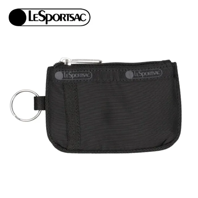 【Lesportsac】Key Card Holder 卡片零錢包(4009) 永恆黑