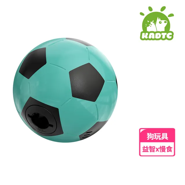 【KADTC】怪叫足球(多功能 寵物漏食玩具 發聲玩具 狗玩具 磨牙球 慢食 寵物訓練)