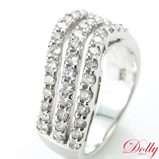 【DOLLY】買一送一 14K金 天然鑽石0.80克拉F/VS求婚戒指 高級訂製珠寶 奢華質感 浪漫送禮
