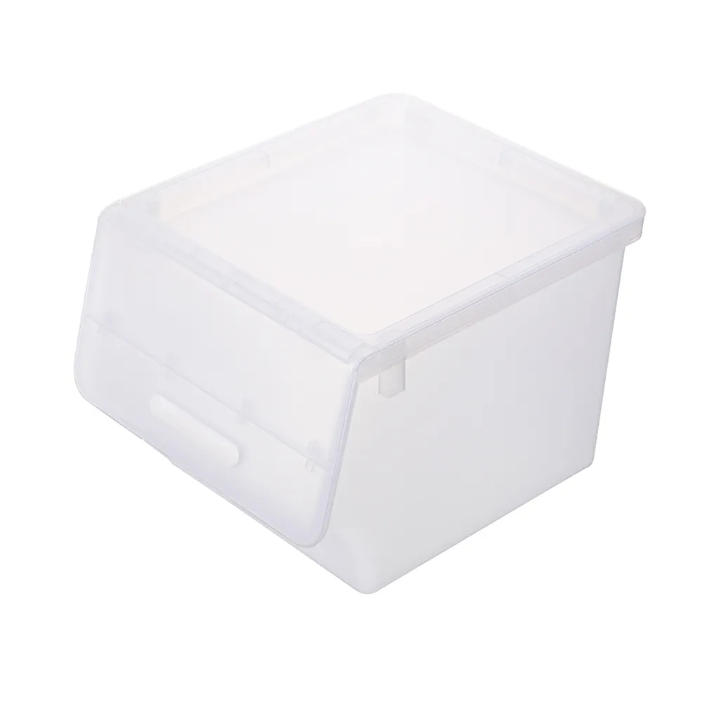 【KEYWAY 聯府】面寬38.7-夏日直取式整理箱40L-2入(霧透 收納箱 日式 無印風 MIT台灣製造)