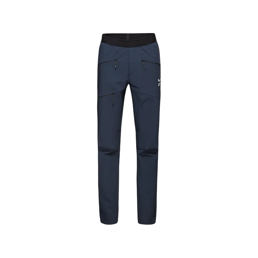 【Mammut 長毛象官方直營】Eiger Nordwand LightSO Pants 極限艾格防潑水彈性長褲 夜藍 男款 #1021-01300