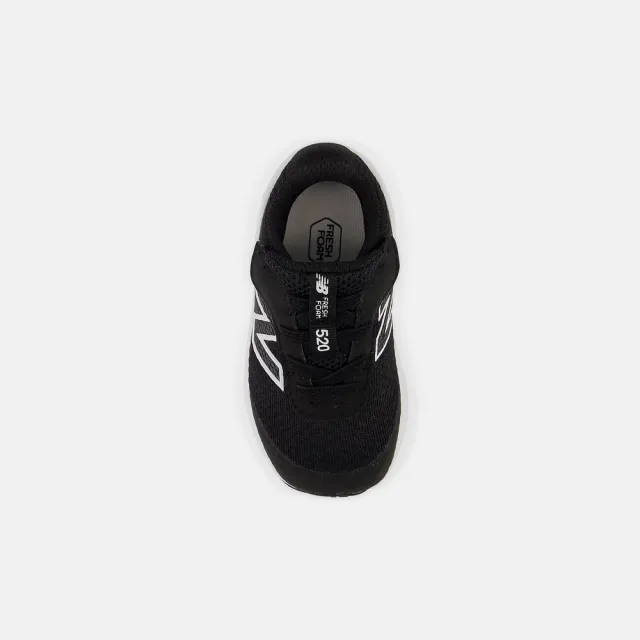【NEW BALANCE】NB 520 童鞋 休閒鞋 運動鞋 嬰幼 男童 女童 黑白色 (I5202C2-W)