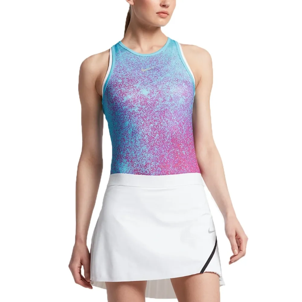 【NIKE GOLF】Nike Golf 女 運動 坦克 背心 藍838762-483