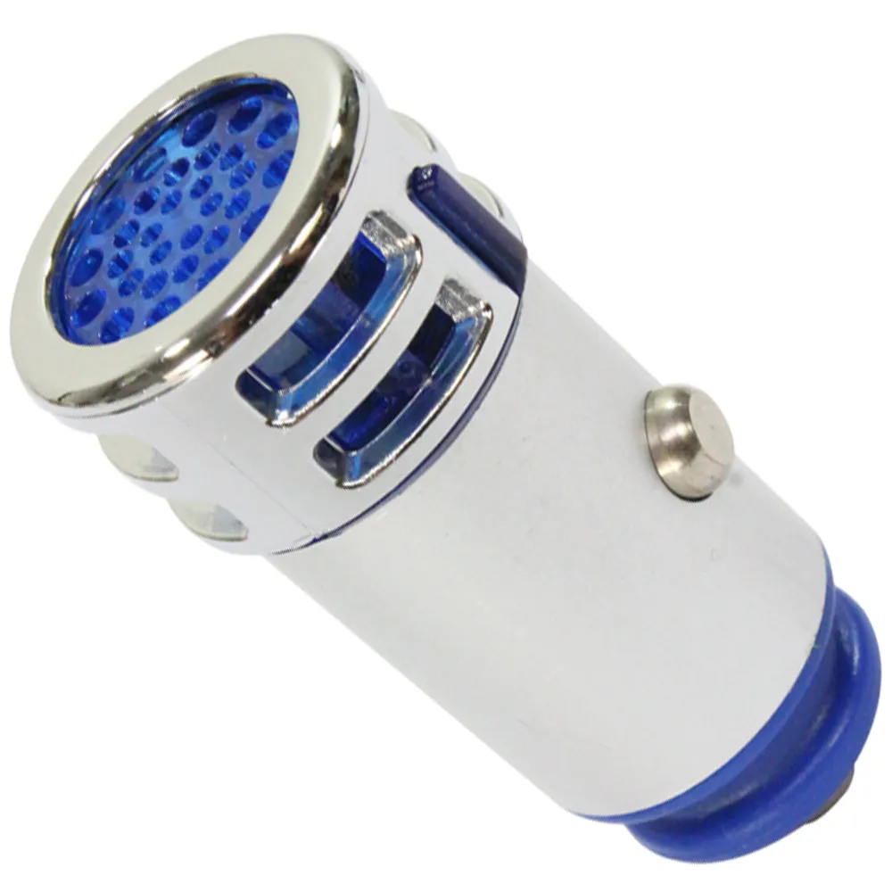 【OMAX】臭氧負離子2合1車用空氣清淨器-2入(顏色隨機)