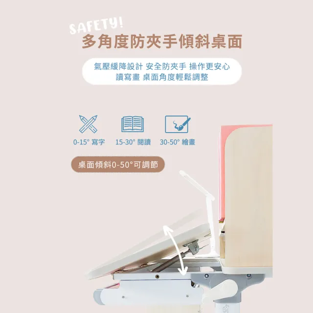 【成長天地】120cm大桌面 兒童書桌椅ME762+AU771(書桌椅 升降桌椅 成長桌椅 兒童桌椅)