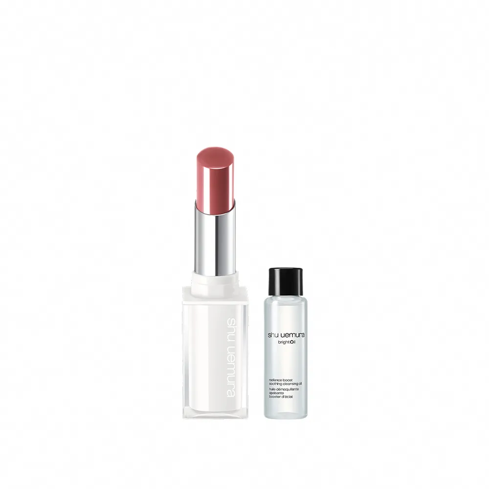 【Shu uemura 植村秀】官方直營 無色限精萃水潤唇膏(Shu uemura/小白管/唇彩)