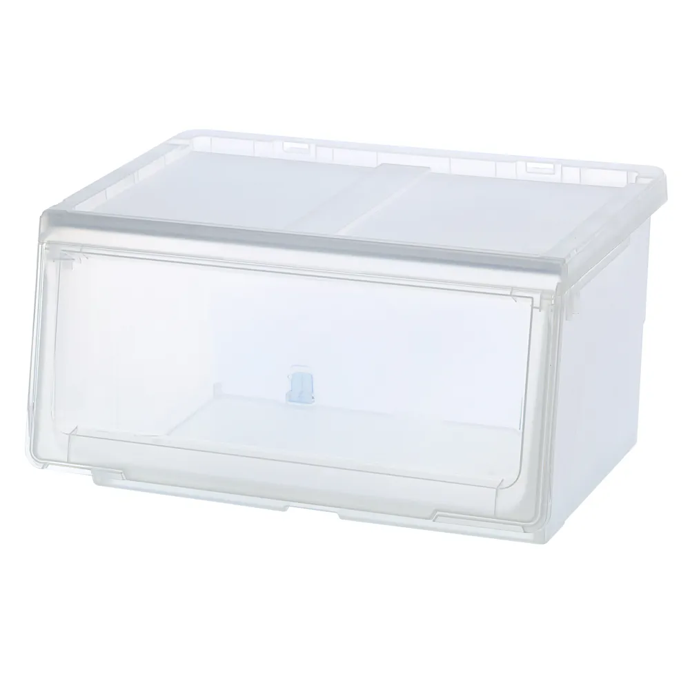 【KEYWAY 聯府】面寬60-赫里斯直取式整理箱61L-2入(霧透 收納箱 日式 無印風 MIT台灣製造)