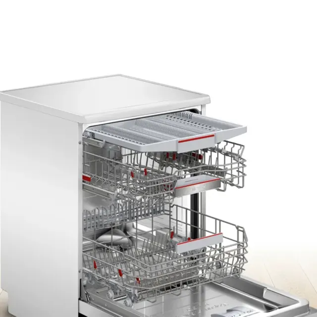 【BOSCH 博世】14人份 獨立式沸石洗碗機(SMS6ZCW00X)