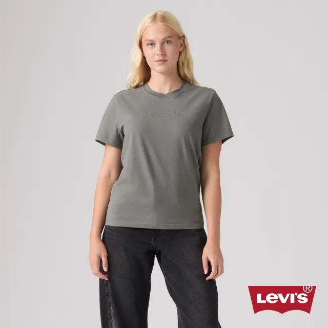 【LEVIS】印花經典短Tee 女生上衣 人氣新品 005GV-0091