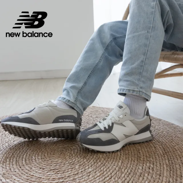 【NEW BALANCE】NB 327復古鞋/運動鞋_MS327CWB-D_U327LND-D_灰白黑/灰白色(327系列)