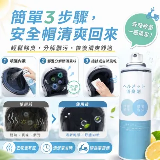 【寶媽咪】機車全方位雙效防霧安全帽清潔組(防霧/除霧/安全帽清潔/眼鏡起霧)