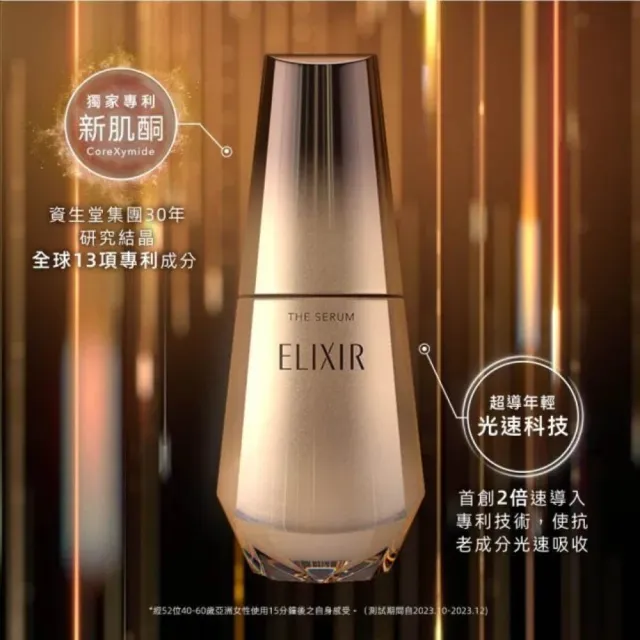 【ELIXIR 怡麗絲爾】膠原新肌光速精華