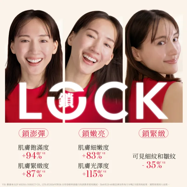 【SK-II】官方直營 青春精華液 30ml(青春鎖精華/青春鎖/抗老/淡化細紋/細緻毛孔/保濕/新品)