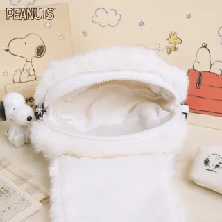 【PEANUTS】雙11 SNOOPY史努比正版授權毛絨款耳機包零錢包收納包吊飾閨蜜朋友女兒兒子送禮聖誕生日禮物