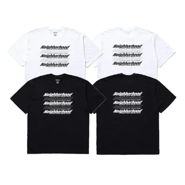 【NEIGHBORHOOD】Dover Street Market x Neighborhood 銀座限定 短T 白/黑 261PCNH-ST26S