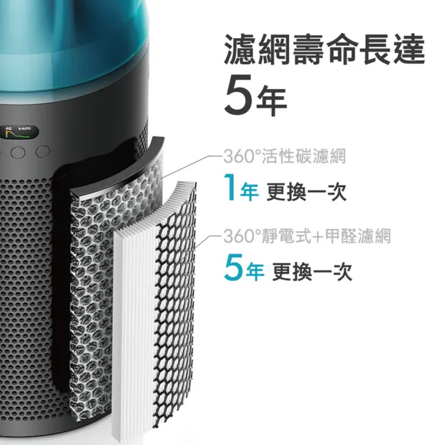 【dyson 戴森】BP04 強效極靜甲醛偵測空氣清淨機 +  HJ10 噴射氣流空氣清淨機(銀白色) (超值組)