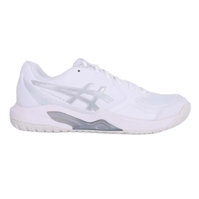 【asics 亞瑟士】GEL-DEDICATE 9 女網球鞋-D-寬楦 訓練 亞瑟士(1042A315-101)