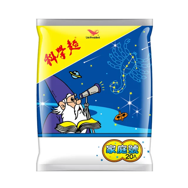 【科學麵】科學麵原味Mini包15gx20入/袋 x2