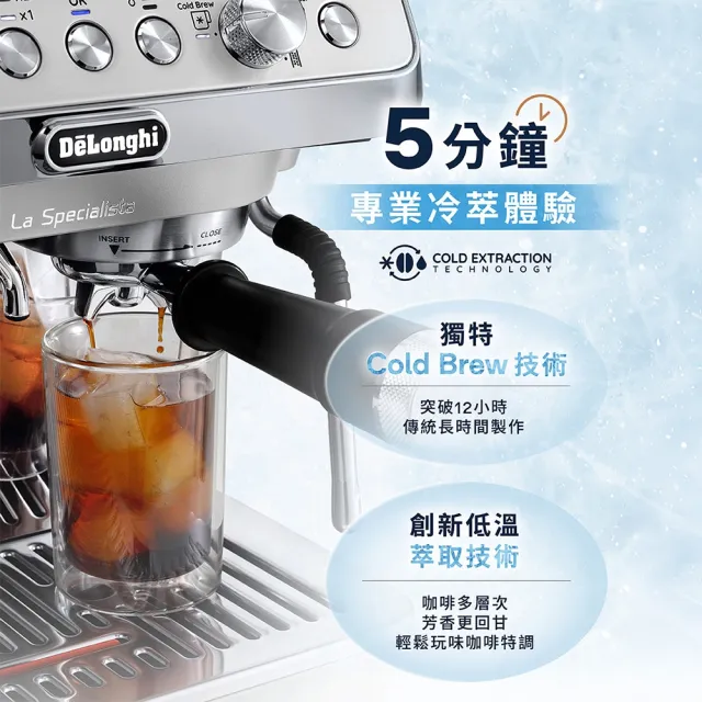 【Delonghi 迪朗奇】官方直營 EC9255M 半自動義式咖啡機 (2026新上市)