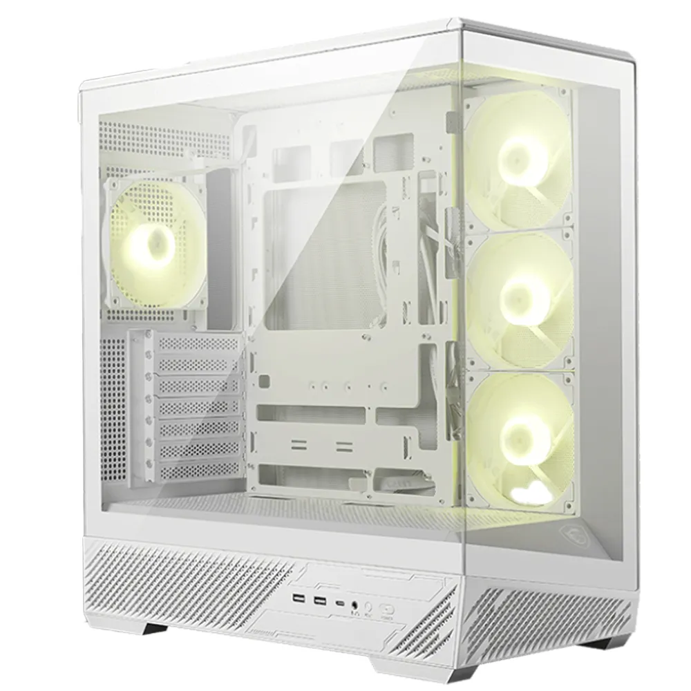 【微星平台】I5十核 RTX 5070 3X WIN11{絲綢霜華}電競電腦(I5-14400F/B760/16G D5/2TB/空洞騎士適用)
