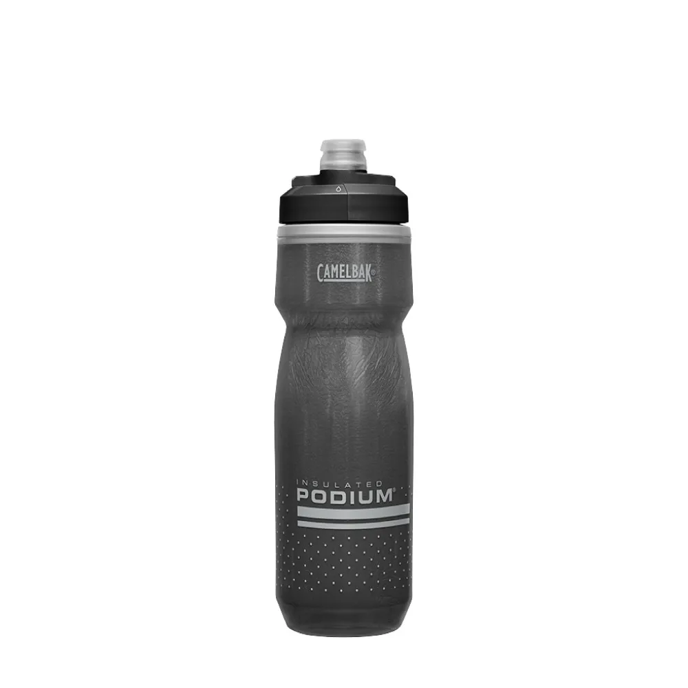 【CAMELBAK】PODIUM CHILL保冷噴射水瓶 CB1874001062｜620ml 黑